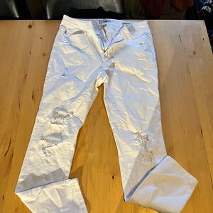 Judy Blue White Skinny Fit Jeans